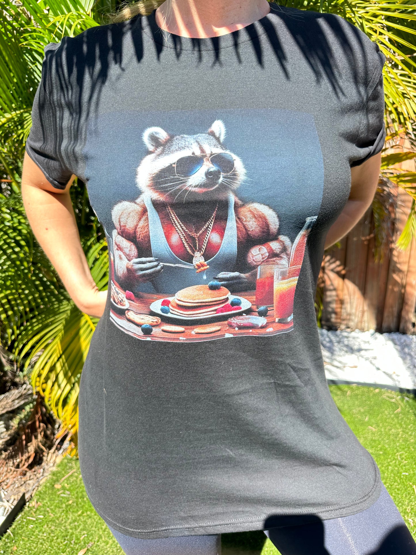 1/2 Human 1/2 Raccoon