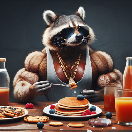 1/2 Human 1/2 Raccoon
