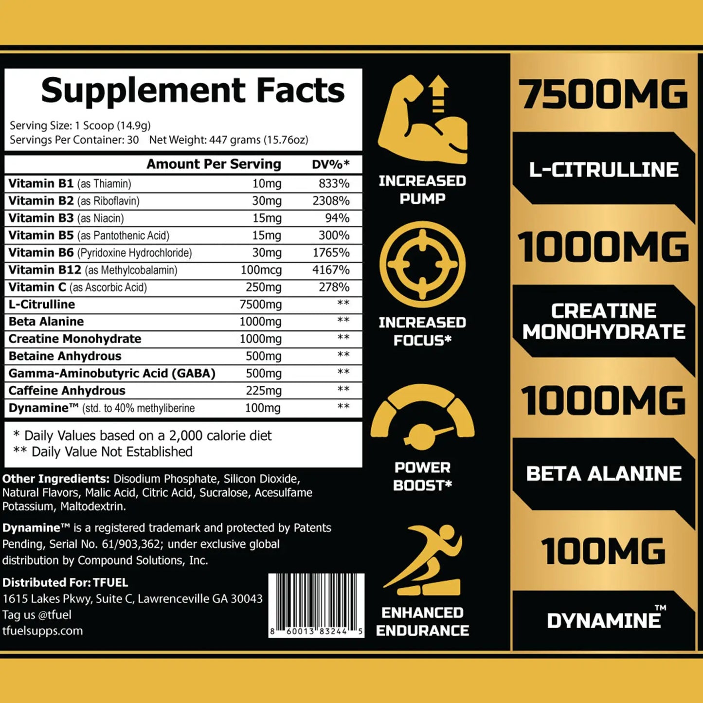 BATTLE SAUCE - Pre Workout - Tropical Sunrise