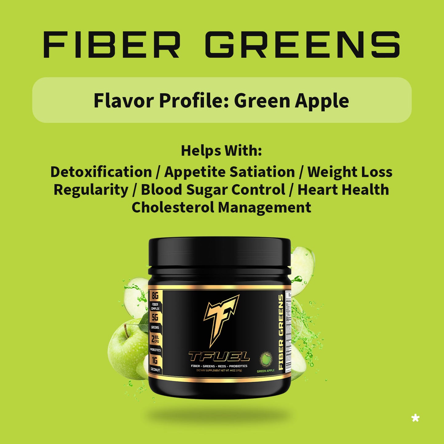 Fiber Greens - Green Apple