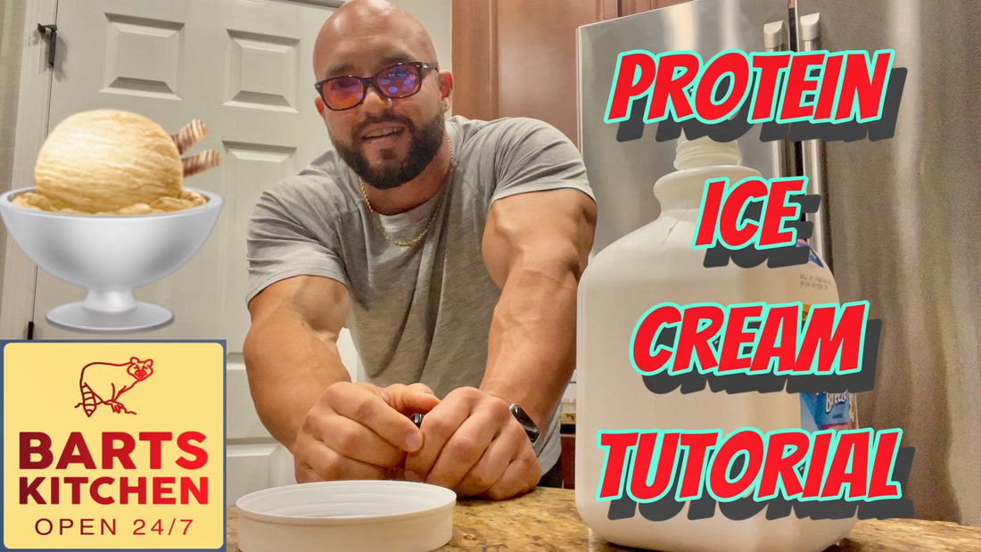 Protein Ice Cream Tutorial - Bart's Kitchen!